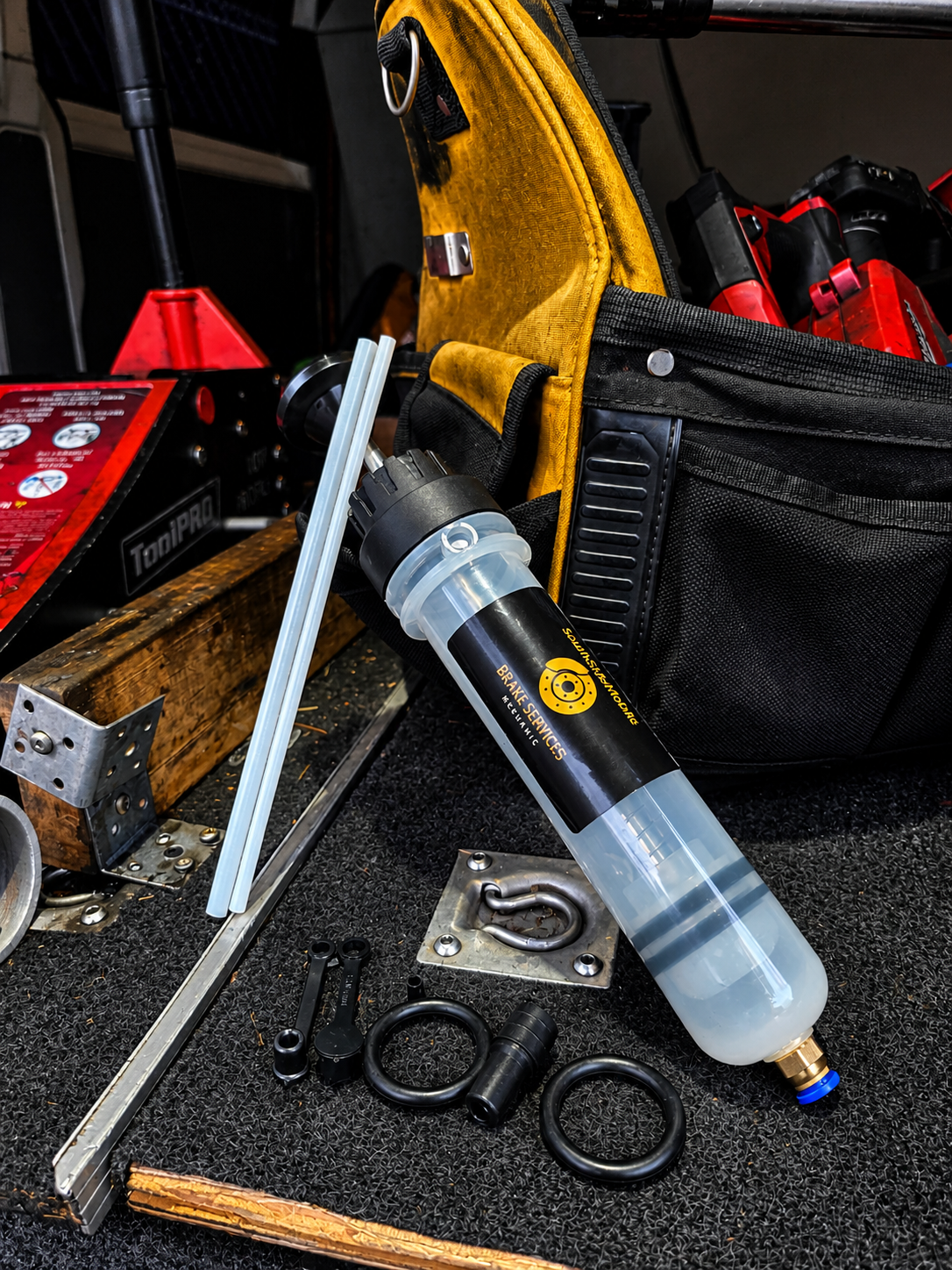 Brake Fluid Extractor Pump – Official Southside Mobile Brake Services Edition